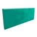 Cabeceira Painel Clean Cama Box Casal 140 cm Suede Verde Turquesa - D'Rossi