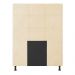 Cabeceira Solteiro Cama Box 90cm para Quarto Stambul Suede Bege M11 - D'Rossi