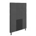 Cabeceira Stambul Para Cama Box Solteiro 90 cm Suede Grafite - D'Rossi