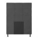 Cabeceira Stambul Para Cama Box Solteiro 90 cm Suede Grafite - D'Rossi