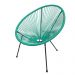 Cadeira Área Externa kit 3 Acapulco Verde R02 - D'Rossi