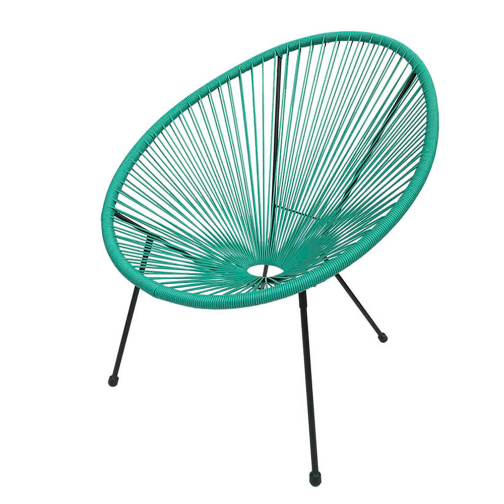 Cadeira Área Externa kit 3 Acapulco Verde R02 - D'Rossi