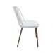 Cadeira Sala de Jantar Pé Palito Madeira Kit 4 Elis Branco R02 - D'Rossi