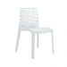 Cadeira para Sala de Jantar Gruvyer Branco - D'Rossi