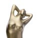 Escultura Decorativa Eva em Cerâmica Ouro Velho 39x21x25 cm - D'Rossi