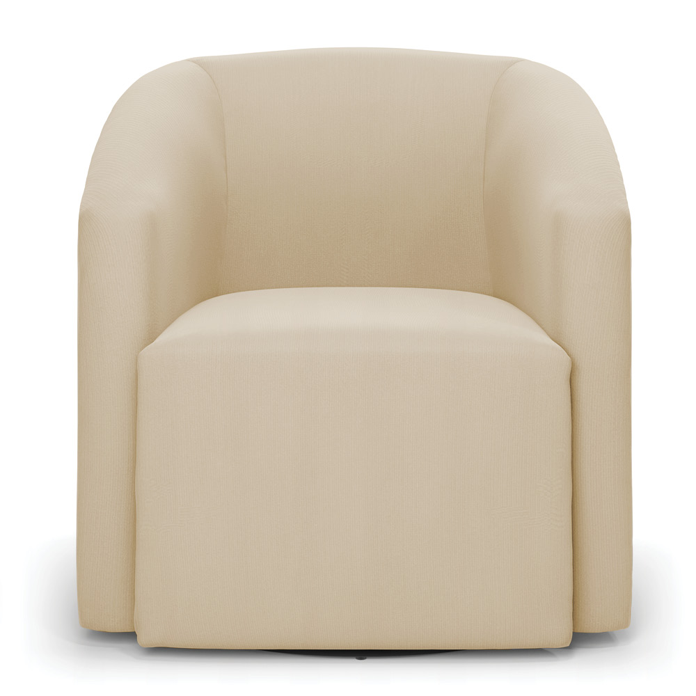 Kit 2 Poltronas Stella Max Suede Base Giratória - D'Rossi