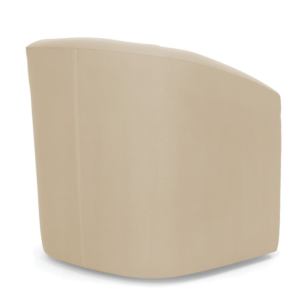 Kit 2 Poltronas Stella Max Suede Base Giratória - D'Rossi