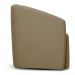 Kit 2 Poltronas Stella Max Suede Marrom Rato Base Giratória - D'Rossi
