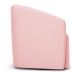 Kit 2 Poltronas Stella Max Suede Rosa Bebê Base Giratória - D'Rossi
