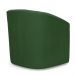 Kit 2 Poltronas Stella Max Suede Verde Base Giratória - D'Rossi