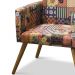 Poltrona Decorativa Larissa Estampado Patchwork - D'Rossi