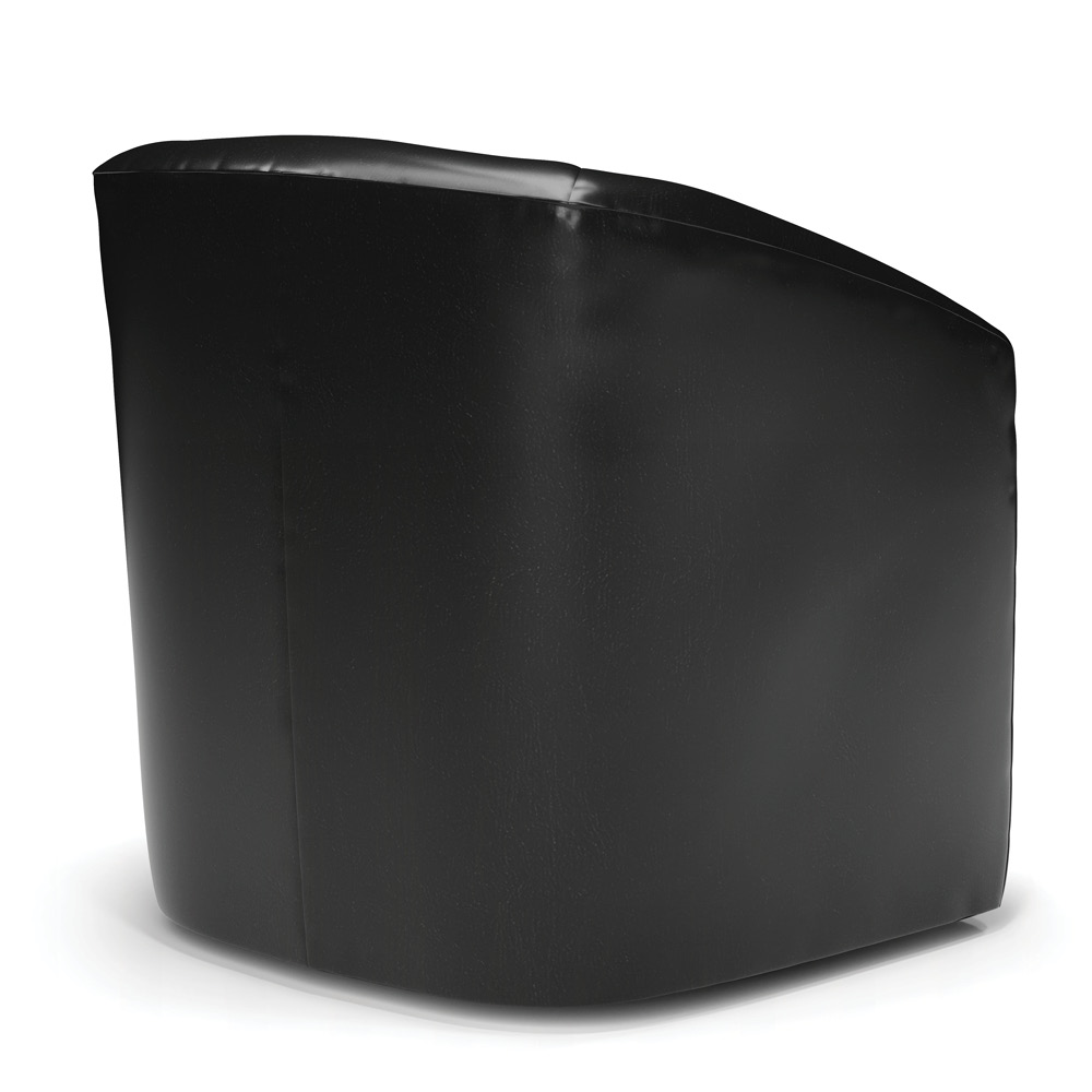 Poltrona Stella Max Corano Preto Base Giratória - D'Rossi