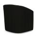 Poltrona Stella Max Suede Preto Base Giratória - D'Rossi