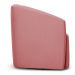 Poltrona Stella Max Suede Rosê Base Giratória - D'Rossi