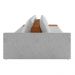 Sofá Ilha 4 Lugares Living 432cm Modulado para Sala Lary Linho Cinza K01 - D'Rossi