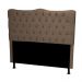 Cabeceira Cama Box King Size Dubai 1,90 Suede - Suede/Bege