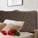 Cabeceira Cama Box King Size Dubai 1,90 Suede - Suede/Bege