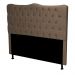 Cabeceira Cama Box King Size Dubai 1,90 Suede - Suede/Bege