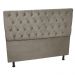 Cabeceira Paris Cama Box Casal Capitone Suede Creme 1,40 - D'Rost