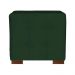 Puff Cuba Decorativo Veludo Verde - D'Rost