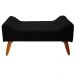 Puff Decorativo Cancun Suede Preto Trazendo Conforto ao seu Pet