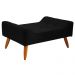 Puff Decorativo Cancun Suede Preto Trazendo Conforto ao seu Pet
