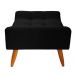 Puff Decorativo Cancun Suede Preto Trazendo Conforto ao seu Pet