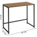 Escrivaninha F83 Madeira Taeda Mell 80x75 cm Base Aço Preto Dmobiliario