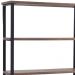Estante Industrial Aço Preto 120x153 I12 Castanho Madeira Taeda Dmobiliario
