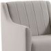 Kit 2 Poltronas Decorativas Base Madeira Mell 7046 Linho Bege Dmobiliario