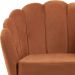 Kit 2 Poltronas Decorativas Pes Tauari 7049 Veludo Caramelo Dmobiliario