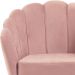 Kit 2 Poltronas Decorativas Pes Tauari 7049 Veludo Rosa Dmobiliario