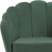 Kit 2 Poltronas Decorativas Pes Tauari 7049 Veludo Verde Dmobiliario