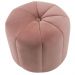 Kit 2 Puff Puf Para Sala P09 Veludo Rosa Dmobiliario