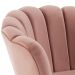 Poltrona Decorativa Pes Tauari 7048 Veludo Rosa Dmobiliario
