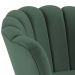Poltrona Decorativa Pes Tauari 7048 Veludo Verde Dmobiliario