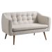 Sofa 2 Lug Pes Tauari 135 cm 7017 Linho Bege Dmobiliario