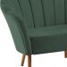 Sofa Namoradeira 2 Lug 135 cm Pes Tauari 7050 Veludo Verde Dmobiliario