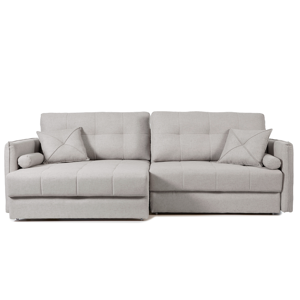 Sofá 3 Lugares Retrátil e Reclinável Prime Linho Cinza 190 cm