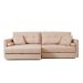 Sofá 3 Lugares Retrátil e Reclinável Prime Linho Creme 190 cm