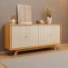 Balcao Buffet 4 Portas 180 cm Soleil Cedro Off White DJ MOVEIS