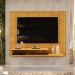 Painel Para Tv 50 Pol 136 cm Nando Cedro Cedro DJ Moveis