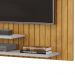 Painel Para Tv 55 Pol Ripado 134 cm Ripe Cedro Bali Dj Moveis