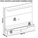 Painel Para Tv 60 Pol 2 Portas 160 cm Levi Off White Freijo Dj Moveis