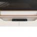 Painel Para Tv 60 Pol 2 Portas 160 cm Levi Off White Freijo Dj Moveis