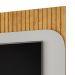 Painel Para Tv 65 Pol 1 Porta 150 cm Tom Cedro Bali Dj Moveis