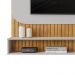 Painel Para Tv 65 Pol 1 Porta 150 cm Tom Cedro Bali Dj Moveis