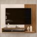 Painel Suspenso TV 50 Pol 136 cm 27419 Freijo Off White DJ Moveis