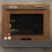 Painel Suspenso TV 60 Pol 160 cm 27111 Freijo Cinza Urbano DJ Moveis