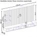 Painel Suspenso Tv 60 Pol 179 cm Friz Cedro Bali Dj Moveis